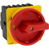 074320-p3-100easvb Eaton 3P Pole Panel Mount Isolator Switch - 100A Maximum Current, 55kW Power Rating, IP65