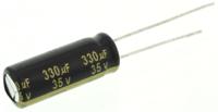 eeufm1v331l Panasonic 330μF Aluminium Electrolytic Capacitor 35V dc, Radial, Through Hole - EEUFM1V331L