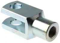 312-0191 RS PRO Steel M16 x 2 Clevis, 83mm x 32mm