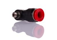c0k510605 Norgren Pneufit C Series Threaded In-line Regulator, M5 Inlet Port, Push In 6mm Tube Inlet Port x Push In 6mm Tube