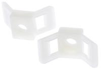 865-9717 RS PRO Natural Cable Tie Mount 14.7 mm x 30mm, 9.3mm Max. Cable Tie Width