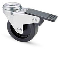 631-179 RS PRO Swivel Castor Wheel, 60kg Capacity, 100mm Wheel