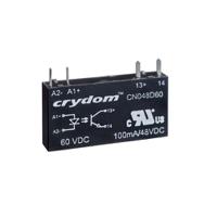 cn048d05 Sensata Crydom CN Series Solid State Relay, 0.1 A Load, PCB Mount, 48 V dc Load, 12 V dc Control