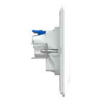 s321052 Schneider Electric White, 1 Gang, Ovalis C Series