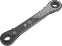 606-945 RS PRO 5-Piece Spanner Set, 7 x 8 → 15 x 17 mm, Chrome Vanadium Steel