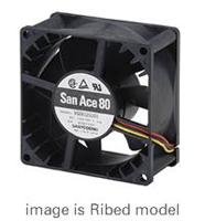 9g0824h1011 Sanyo Denki 9G Series Axial Fan, 24 V dc, DC Operation, 135.9m³/h, 10.1W, 420mA Max, 80 x 80 x 38mm