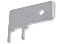 928814-1 TE Connectivity FASTON .250 Uninsulated Male Spade Connector, PCB Tab, 6.35 x 0.81mm Tab Size
