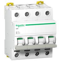 a9s65491 Schneider Electric 4P Pole DIN Rail Switch Disconnector - 100A Maximum Current, IP20