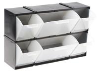 909-6996 RS PRO 6 Drawer Storage Unit, Plastic, 208mm x 325mm x 90mm, Black