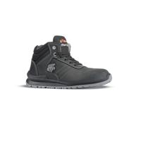 0uf10074-37 UPower HENRY Unisex Black Aluminium Toe Capped Safety Shoes, UK 4, EU 37