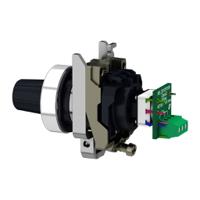 xb4bd912r470k Schneider Electric XB4 470kΩ Rotary Potentiometer 1-Gang Panel Mount, XB4BD912R470K