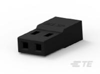 2316102-2 TE Connectivity, AMPMODU Female PCB Connector Housing, 2mm Pitch, 2 Way, 1 Row