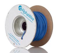 6715-bl005 Alpha Wire Ecogen Ecowire Series Blue 0.75 mm² Hook Up Wire, 18 AWG, 16/0.25 mm, 30m, MPPE Insulation, 6715 BL005