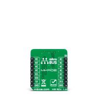 mikroe-4724 MikroElektronika Heart Rate 10 Click Optical Add On Board for MAX86916, PCA9306, MAX8511 mikroBUS Socket