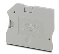 3001382 Phoenix Contact D-UT 4/1P-H Series End Cover for Use with DIN Rail Terminal Blocks
