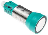 uc4000-30gm-iuep-io-v15 Pepperl + Fuchs Ultrasonic Smooth Barrel Proximity Sensor, 4 m Detection, IO-Link, 10 → 30 V dc