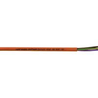 0046001 Lapp ÖLFLEX 0.75 mm² 2 Core Power Cable, Brown/Red Silicone, 50m