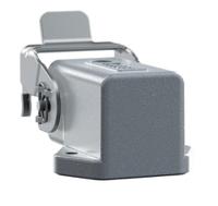 10423500 EPIC H-A Heavy Duty Power Connector Housing, 4 Contacts, Angled