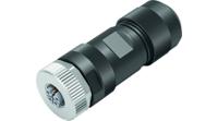 99-0640-29-05 binder Industrial Circular Connector, 4 Contacts, Cable, M12 Connector, Socket, Female, IP67, 813 Series