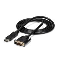 dp2dvimm6 StarTech.com DisplayPort to DVI Adapter, 1.8m Length - 1920 x 1200 Maximum Resolution