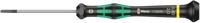 05118006001 Wera Slotted Precision Screwdriver, 2 x 0.4 mm Tip, 60 mm Blade, 157 mm Overall