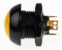 p9-113124 Otto Push Button Switch, Momentary, Panel Mount, DPDT