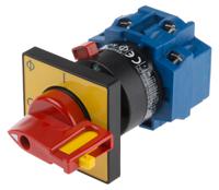kg10at203gba011ft2 Kraus & Naimer 3P Pole Panel Mount Isolator Switch - 20A Maximum Current, 5.5kW Power Rating, IP65