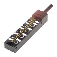 bpi00cm BALLUFF BPI00 Series Sensor Box, M8, 5m cable, 8 way, 8 port