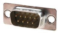 09670095654 HARTING D-Sub Standard 9 Way Through Hole D-sub Connector Plug, 2.74mm Pitch