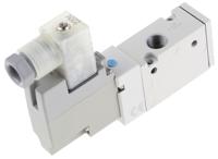 syj712-4dz-01f-q SMC 3/2 Pneumatic Solenoid Valve - Solenoid/Spring G 1/8 SYJ700 Series 230V ac