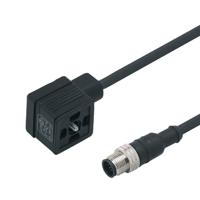 e11417 ifm electronic Male 1 way M12 to Female 1 way Valve Connector Actuator/Sensor Cable, 0.6 m