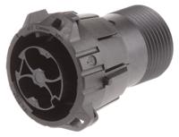 121583-0025 ITT Cannon, APD 2 Pole Din Plug, DIN 72585, 48 V dc IP67, Male, Cable Mount