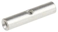 809-2363 RS PRO Butt Splice Splice Connector, Silver, Uninsulated, Tin 22 → 16 AWG