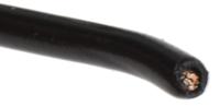 3055-bk001 Alpha Wire Hook-up Wire PVC Series Black 0.81 mm² Hook Up Wire, 18 AWG, 16/0.25 mm, 304m, PVC Insulation, 3055 BK001