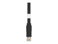 tb1143d4722-004 TE ConnectivityTB1143D4722, 3.05m, Black SPE to Female Unterminated, Shielded Shielded, Terminated Nylon Sheath