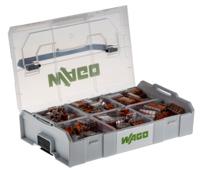 887-957 WAGO L-BOXX Mini, 221 Series Lever Connector Set, 2, 3-Way, Cage Clamp Termination