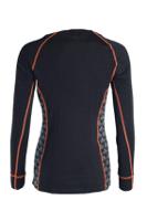 631490-s Tranemo Black, Grey Long Sleeve T-Shirt, UK- S