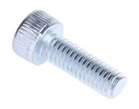 491-5221 RS PRO Bright Zinc Plated Steel Hex Socket Cap Screw, DIN 912, M4 x 12mm