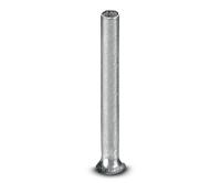 3200250 Phoenix Contact Ferrule, 10mm Pin Length, 1.4mm Pin Diameter, Silver
