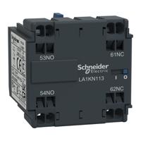 la1kn113 Schneider Electric Auxiliary Contact, 2 Contact, 1NC + 1NO, Front Mount LA1K