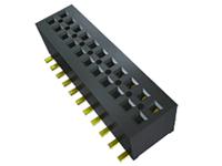 mle-105-01-g-dv-a Samtec MLE Series Right Angle Surface Mount PCB Socket, 10-Contact, 2-Row, 1mm Pitch, Solder Termination