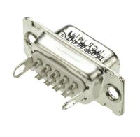 de09p064htxlf Amphenol Communications Solutions 9 Way Panel Mount D-sub Connector Plug, 2.74mm Pitch