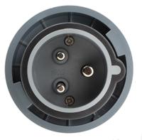 3830 MENNEKES, PowerTOP IP67 Blue Cable Mount 3P Industrial Power Plug, Rated At 32A, 230 V