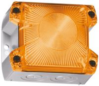 21510804055 Pfannenberg PY X-S-05 Series Amber Flashing Beacon, 24 V dc, Panel Mount, Xenon Bulb