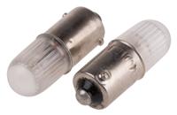 106-414 RS PRO Orange Indicator Lamp, 100/120V, BA9s Base