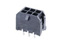 43045-0614 Molex Micro-Fit 3.0 Series Vertical Through Hole PCB Header, 6 Contact(s), 3 mm Pitch, 2 Row, Shrouded