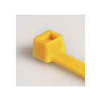116-15014-t150rh-pa66-ye HellermannTyton Cable Tie, 365mm x 7.6 mm, Yellow Polyamide 6.6 (PA66), Pk-100