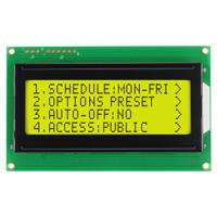 nhd-0420d3z-fl-gbw-v3 NEWHAVEN DISPLAY INTERNATIONAL NHD-0420D3Z-FL-GBW-V3 Alphanumeric LCD Alphanumeric Display, Yellow-Green on Grey, 4
