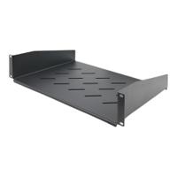 cabshelfv2u-12-rack StarTech.com CABSHELFV2U Series Black Shelf, 2U, 11.3kg Load, 483mm x 315mm
