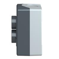 xald224 Schneider Electric Spring Return Enclosed Push Button - SPST, SPST, Polycarbonate, Green, Red, ARRET, MARCHE, IP66,